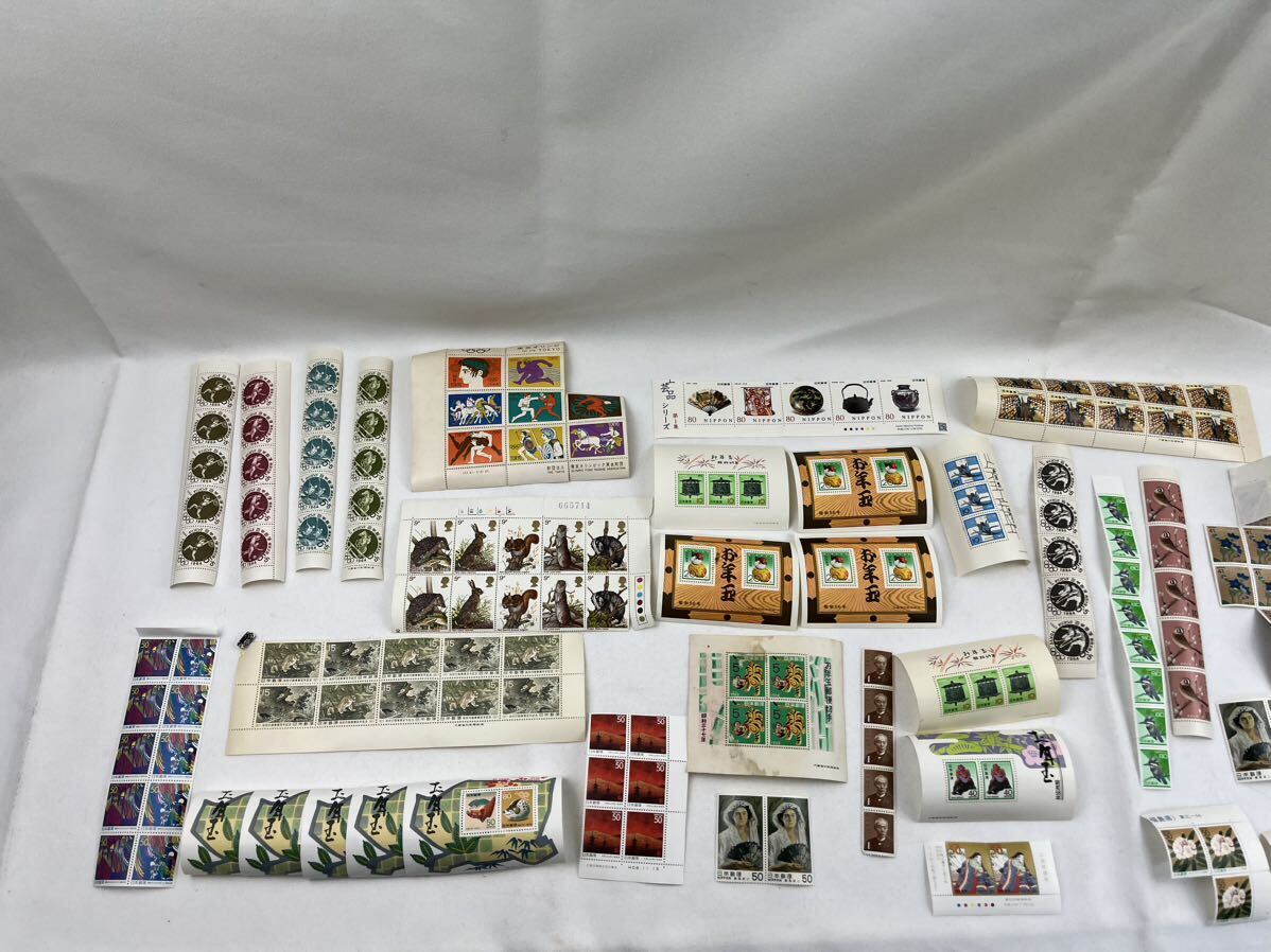  stamp unused goods face value approximately 41767 jpy set sale seat somewhat larger quantity large amount Yamato 80 size commemorative stamp special stamp Japan stamp only 