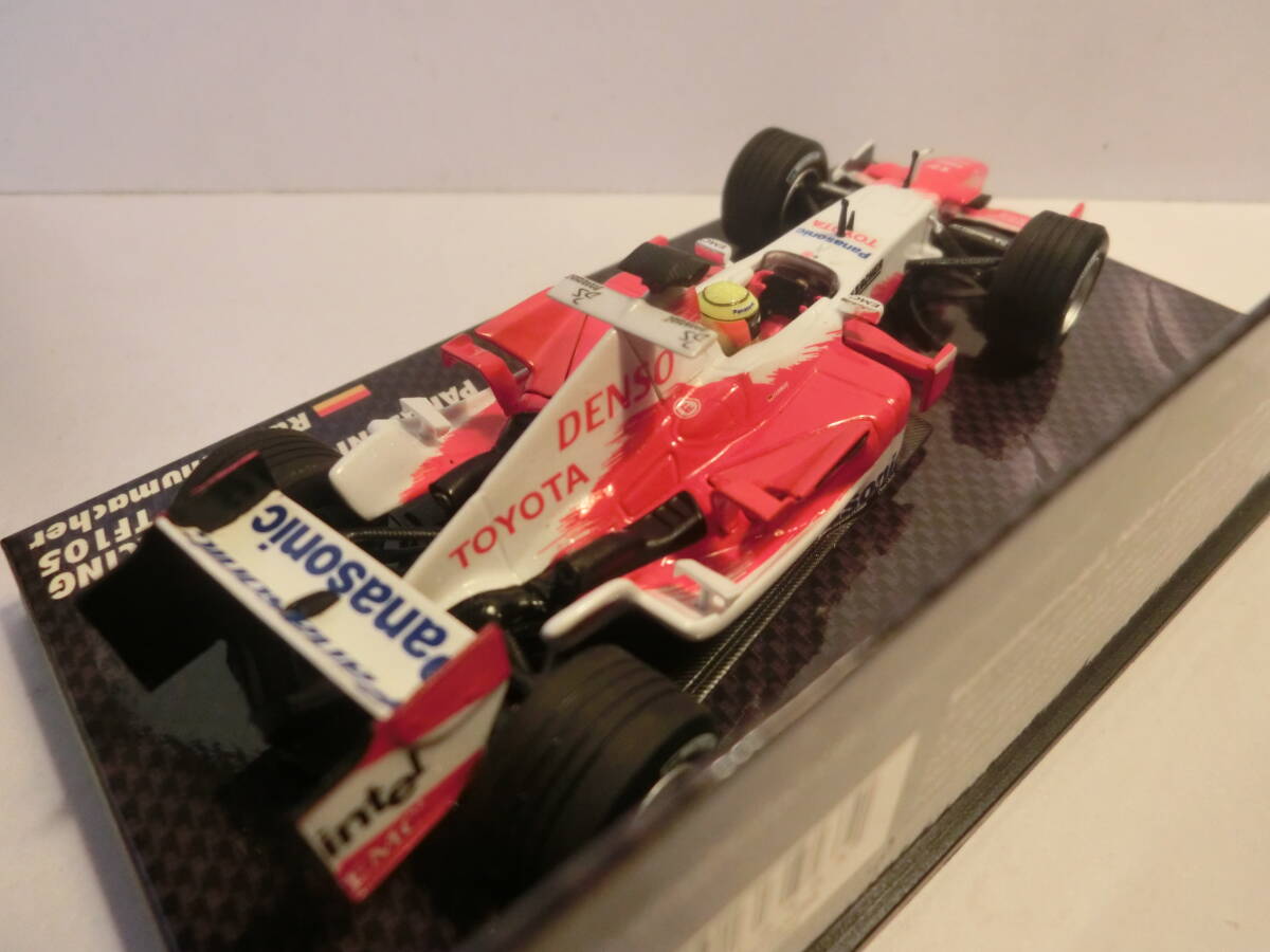 PMA製 1/43　パナソニック　トヨタ　レーシング　TF105　ラルフ・シューマッハ　＃17　＊ジャパンパワーパッケージ　＊送料300円～ Toyota _画像8