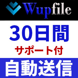 【自動送信】Wupfile プレミアムクーポン 30日間 安心のサポート付【即時対応】の画像1