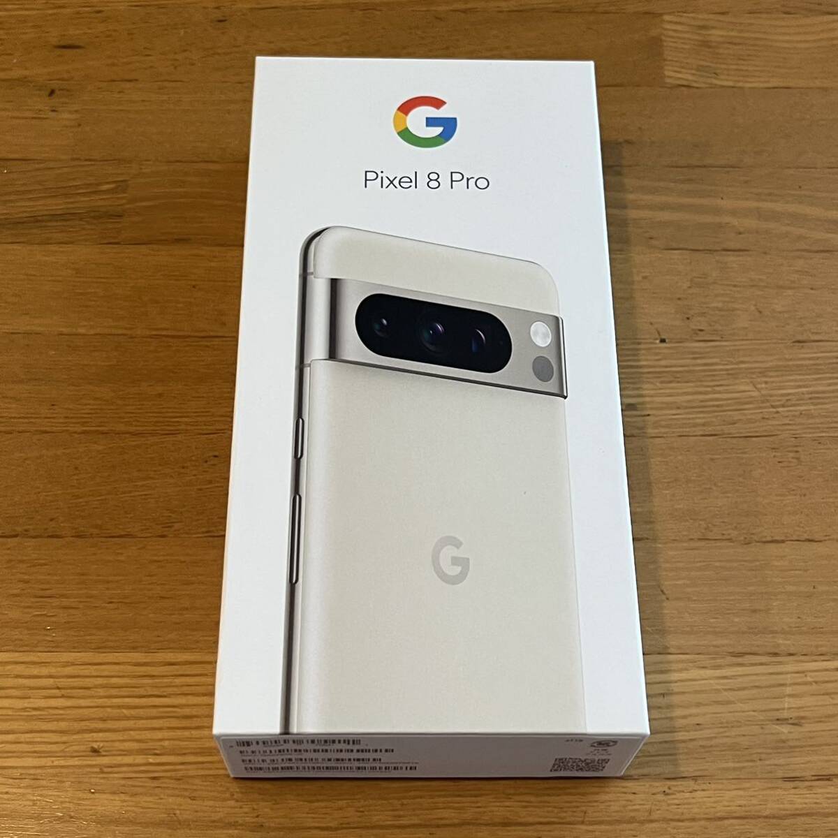 3月4日購入 Pixel8 Pro Porcelain 256GB SIMフリー　新品未開封　新品未使用　Googleストア版 特典ポーチ付き_画像1