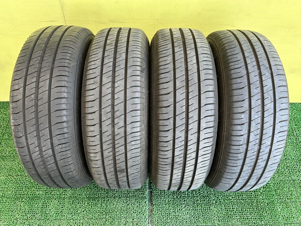 バリ山195/65R15 ノーマル グッドイヤー タイヤアルミセット トヨタ純正5穴 PCD100 ET+40 15×6.5J ハブ54mm プリウス カローラスポーツ_画像3