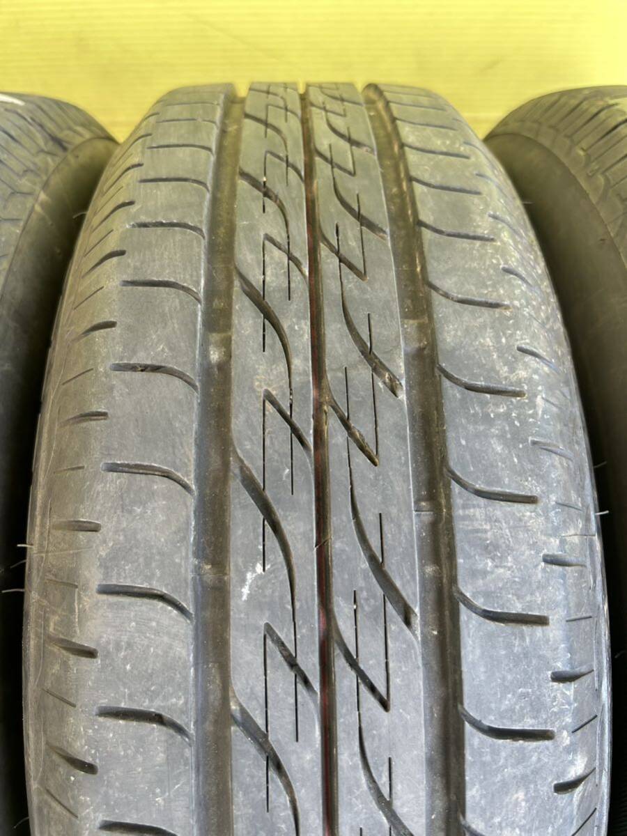 175/65R14 2021年ノーマル ブリヂストンNEXTRY 4本セット　マツダ 純正 4穴 PCD100 ET+45 14×6J ハブ54mm デミオ ベリーサ ファミリア_画像7