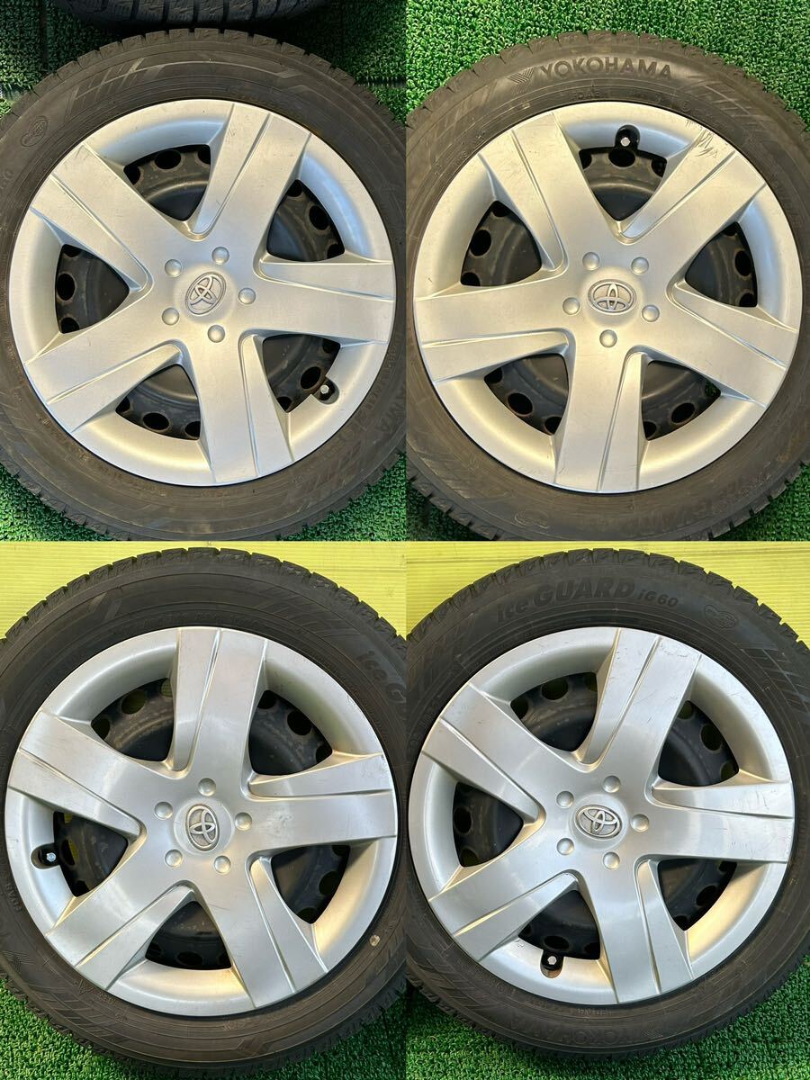 175/60R16 2019年スダットレス ヨコハマice GUARD IG60 4本セットトヨタラクティス120系 / スバルトレジア5穴PCD100ET+39 16×5.5Jハブ54mm_画像10