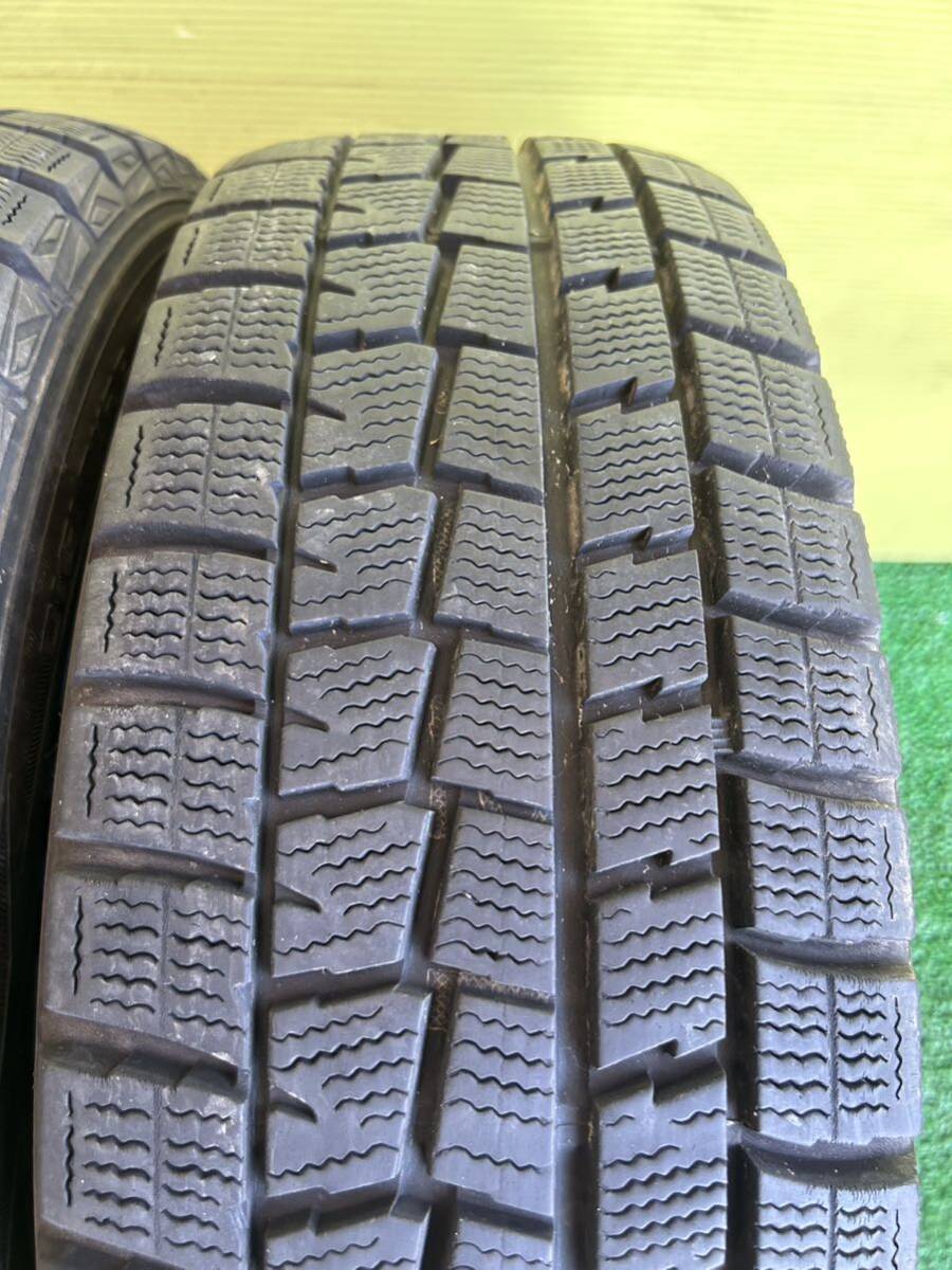 185/60R15 2018年スダットレス DUNLOP WINTER MAXX ４本セット　トヨタ アクア NHP10 刻印WM 4穴 PCD100 15X5J ET+39 ハブ54mm_画像6