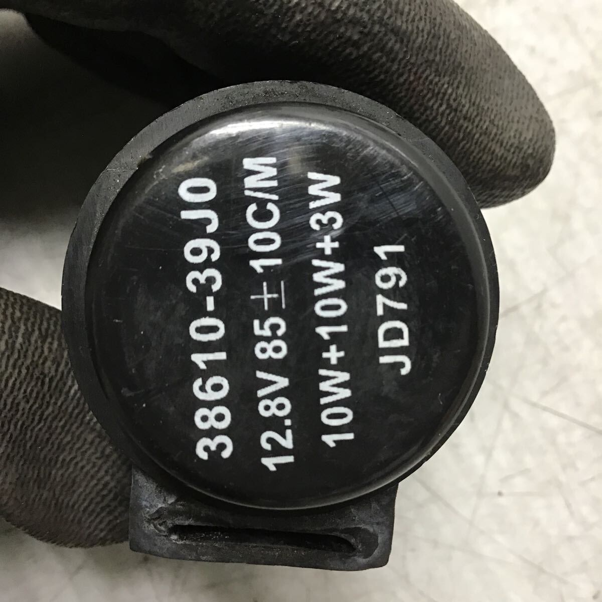 A28-53 Suzuki address 125 DT11A horn winker relay set original part operation verification ending 