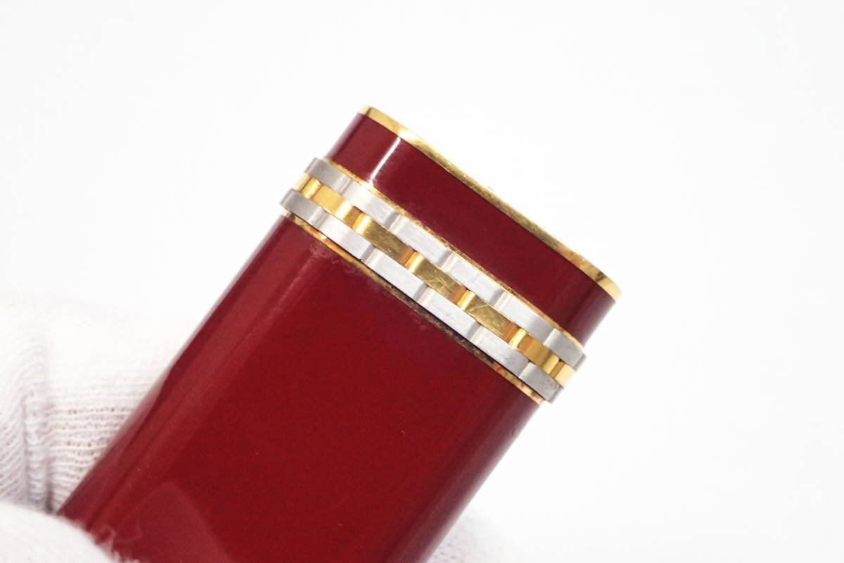 1円【Cartier】着火未確認 カルティエ ボルドー パンテール ガスライター オーバル 喫煙具 小物 アクセサリー◆質屋_画像5