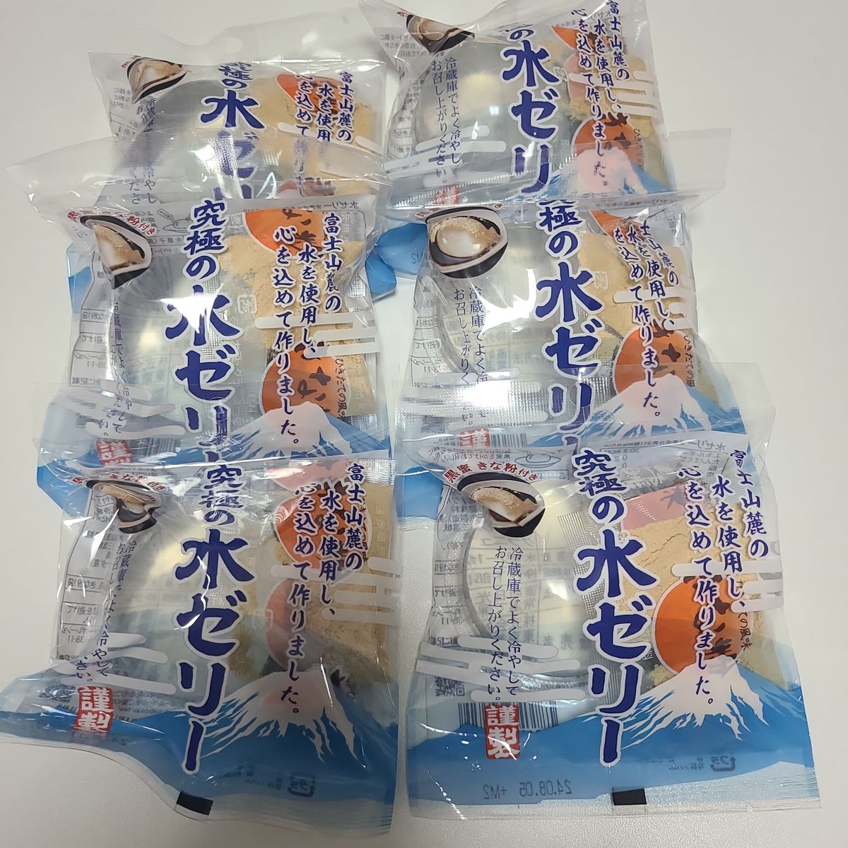 【富士山】究極の水ゼリー  6袋