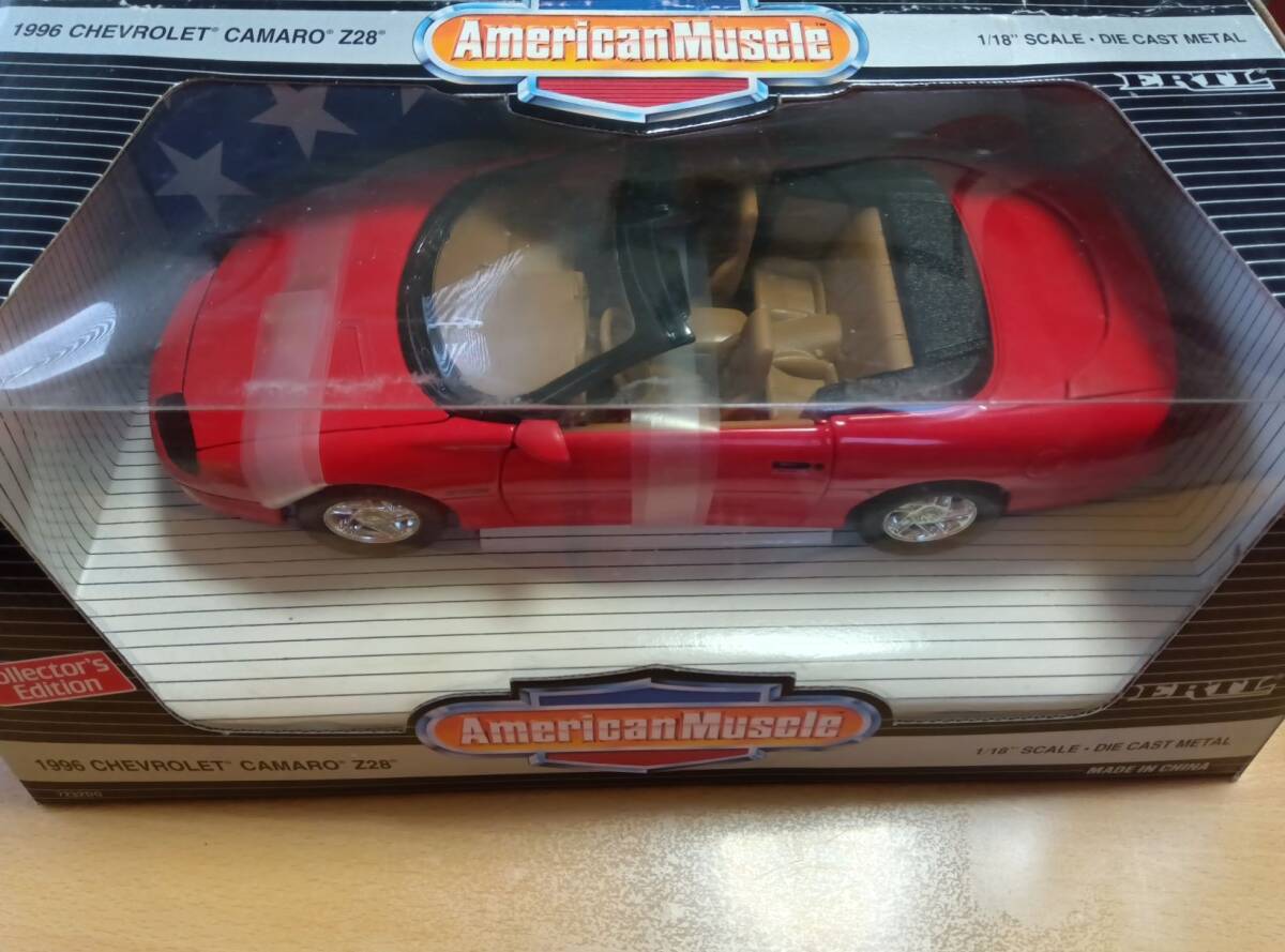 1/18 1996 CHEVROLET camaro Z28 4th 前期 シボレー カマロ Z28 コンバーチブル_画像6