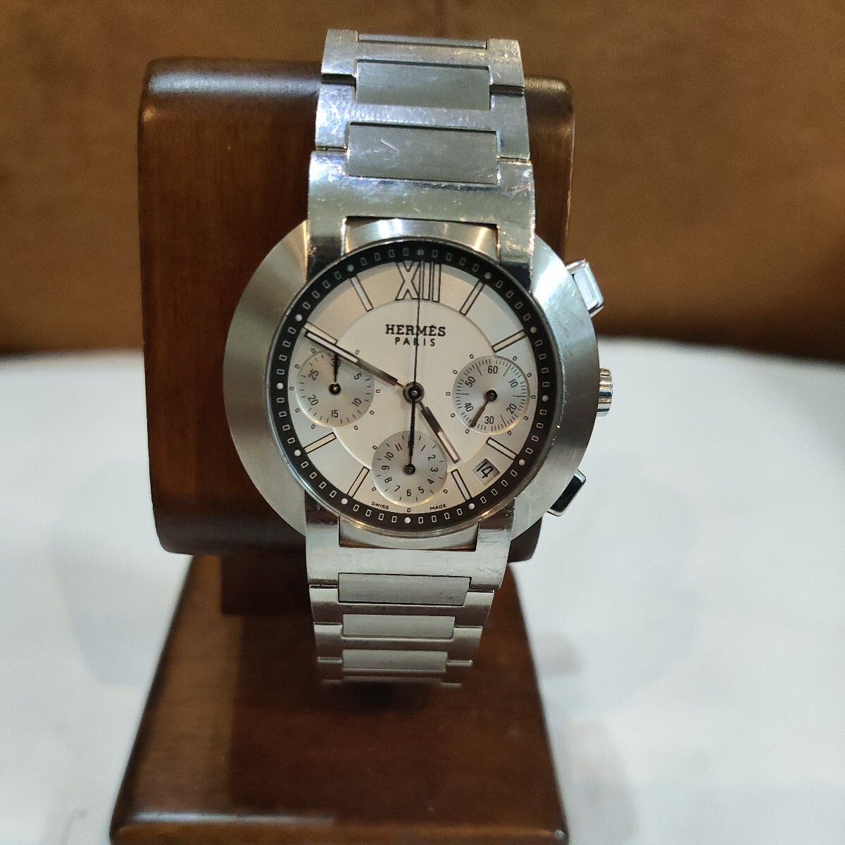 23630円 人気 HERMES エルメス ノマード クロノグラフ メンズ 23630円 人気 HERMES エルメス ノマード クロノグラフ メンズ