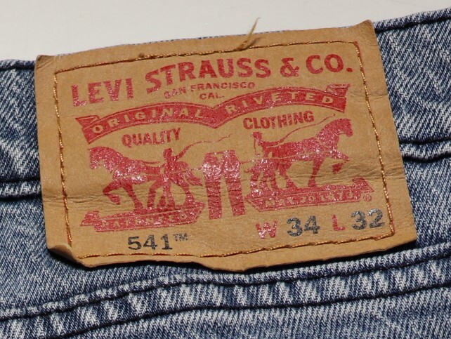 ♂ Levi’s 541▲股上浅め▲USED加工▲W３４_画像8