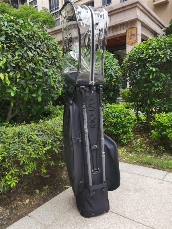 ★★★087 Golf Bag 　キャディーバック ゴルフバッグ PU レザー,9型，4kg,_画像4