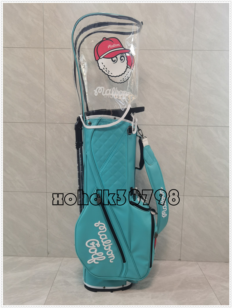 ★★★052 キャディーバック 高級 Golf Club Bag PUレザー ,9型，4.0kg_画像4