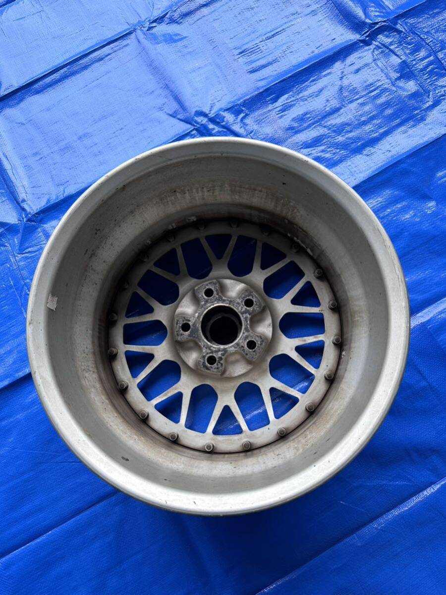 BBS RSⅡ025 17インチ　　8J+35 5穴　5H/114.3　ハブ径約66mm 中古アルミホイール4本セットRS025_画像8