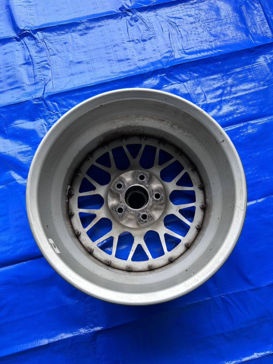 BBS RSⅡ025 17インチ　　8J+35 5穴　5H/114.3　ハブ径約66mm 中古アルミホイール4本セットRS025_画像7