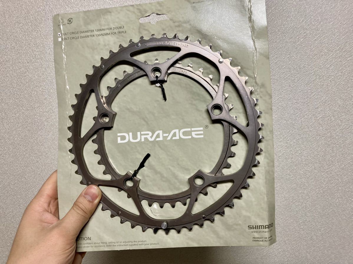 shimano dura ace 7700 / シマノ デュラエース 7700 チェーンリング 52-39t