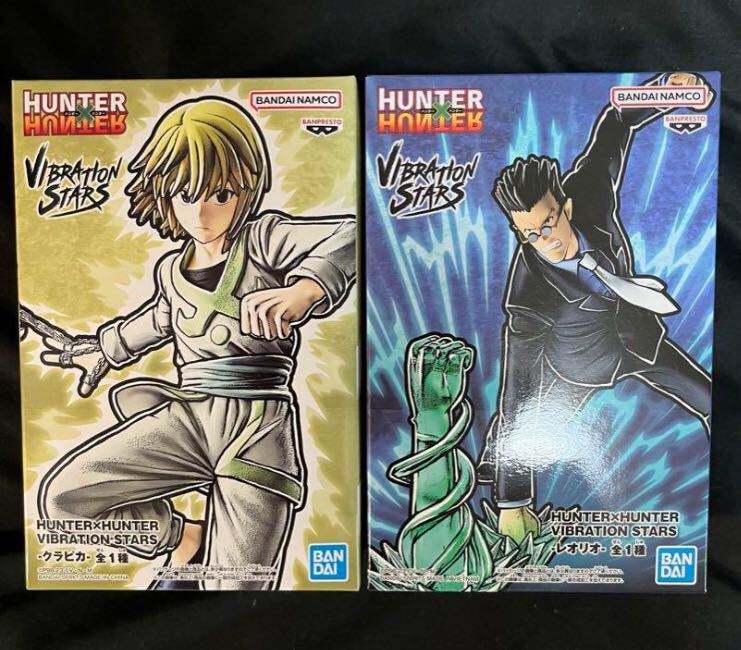 新品未開封 ハンターハンター クラピカ & レオリオ プライズフィギュア #一番くじ HUNTER×HUNTER_画像1