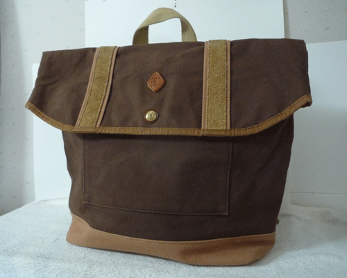 クレドラン　CLEDRAN　キャンバス　スエード　レザー　ライトブラウン系　ブラウン　ブラウン系　ベージュ系　リュックサック　レディース_画像1