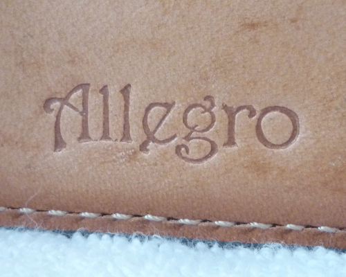 アレグロ　Allegro　レザー　カーキ系　定期入れ　名刺入れ　カードケース_画像4