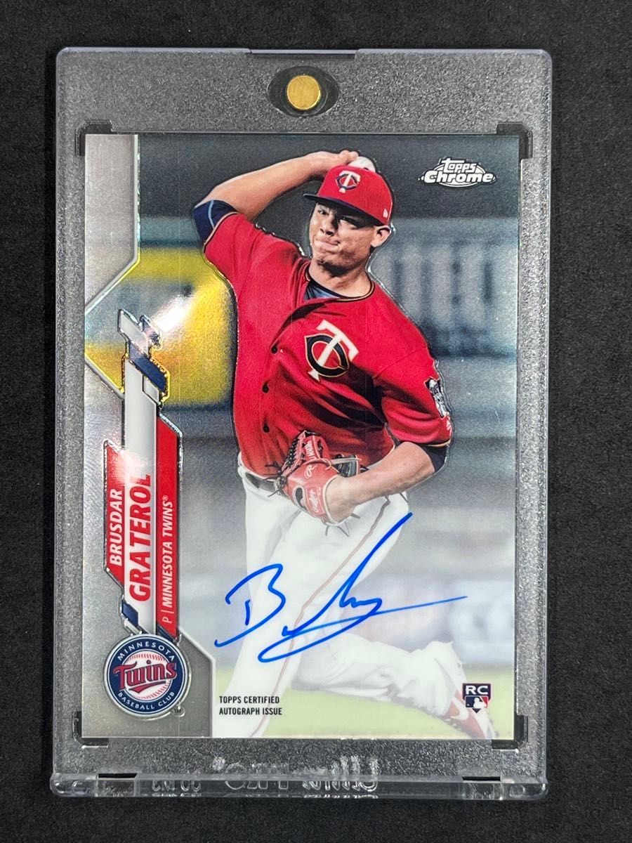 2020 Topps Chrome Brusdar Graterol Auto ブラスダー 2020 Topps Chrome Brusdar Graterol Auto ブラスダー