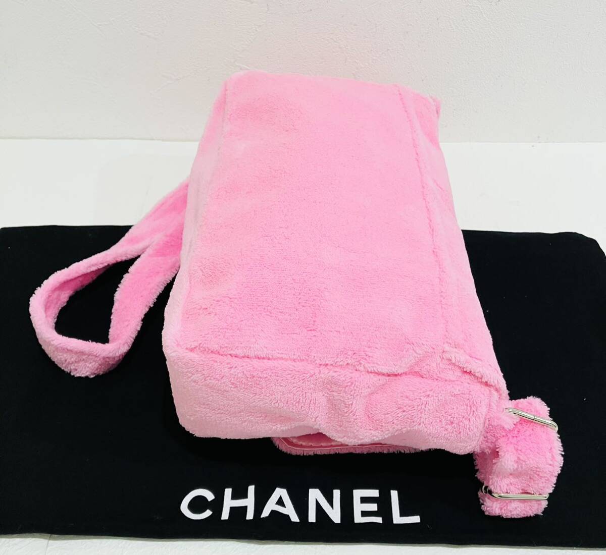 CHANEL ★ 新品 未使用 シャネル ショルダー バッグ 斜め掛け ショルダーバッグ ピンク_画像6