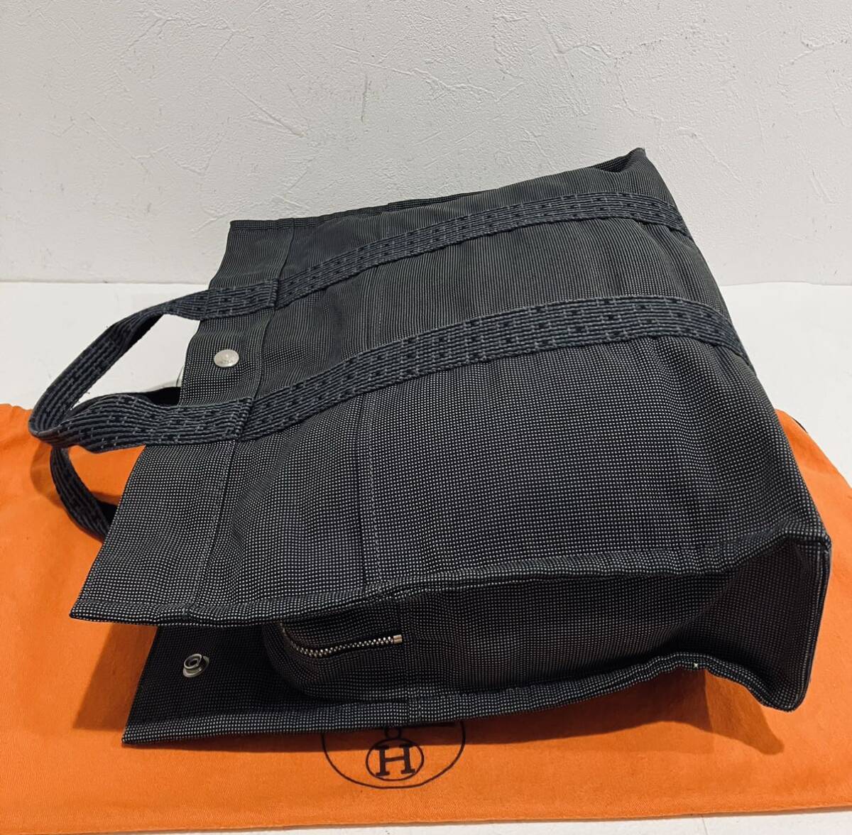 HERMES ★ 極上美品 エルメス バッグ エールライン トートバッグ MMの画像5