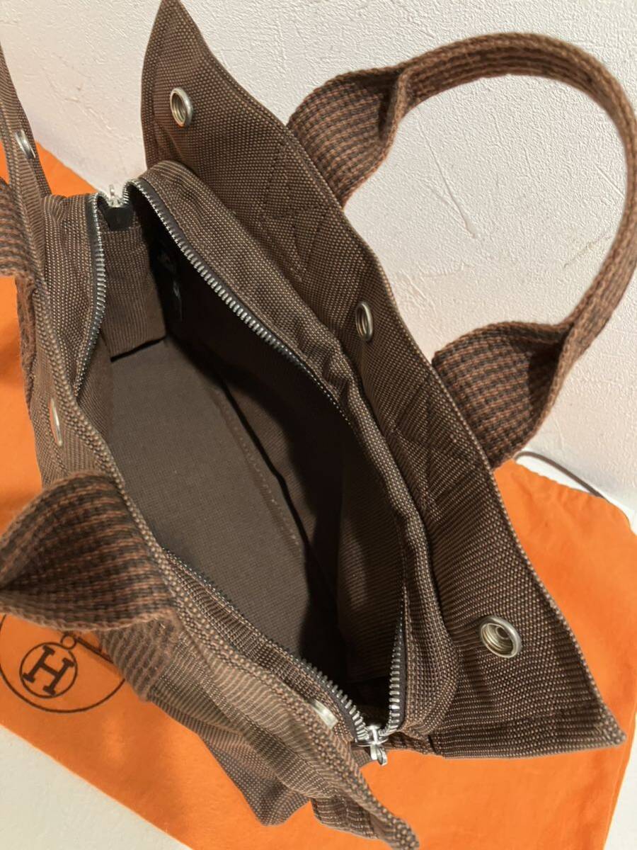 HERMES ★ 極上美品 エルメス バッグ エールライン PM トート バックの画像8