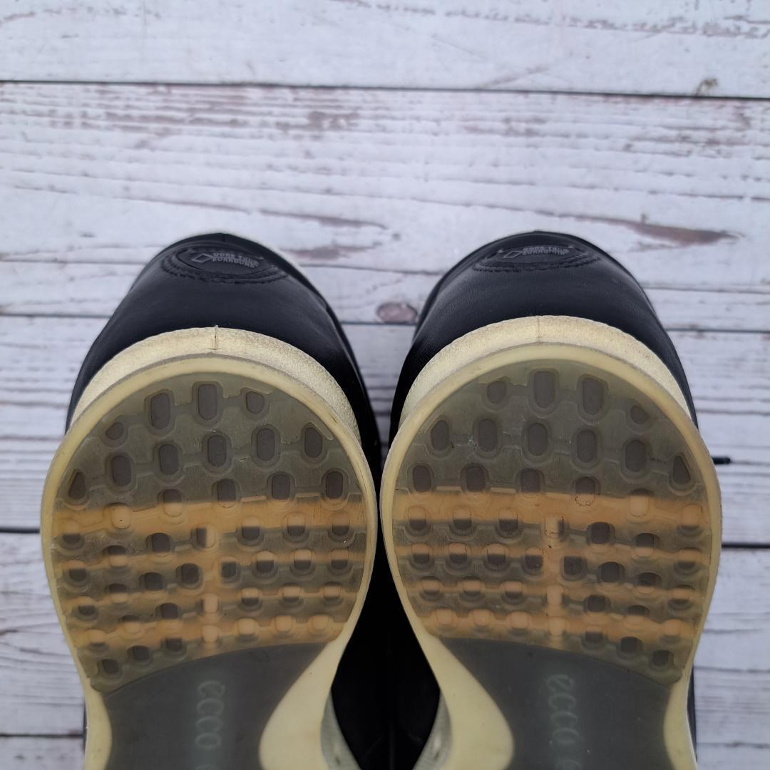 ECCO eko -23 leather sneakers black Gore-Tex walking shoes 