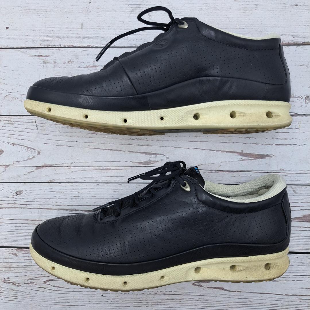 ECCO eko -23 leather sneakers black Gore-Tex walking shoes 