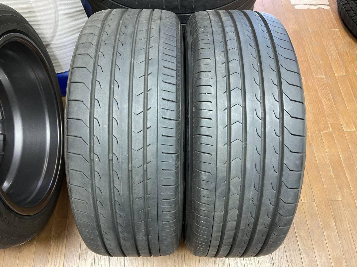 【決算SALE】程度良好◆ENKEI エンケイ PF07 18インチ 8J +45 5H114.3◆YHブルーアースRV 225/45R18 付◆キックスリーフレヴォーグカムリ他の画像10