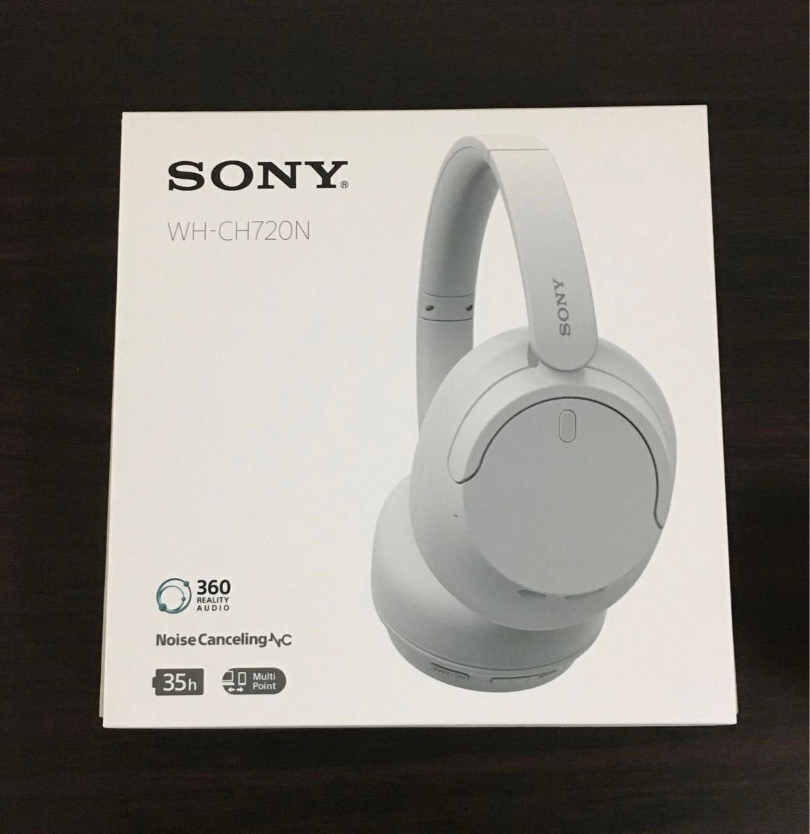 SONY（ソニー） WH-CH720N (W) ワイヤレスノイズキャンセリングステレオヘッドセット ホワイト　新品未開封