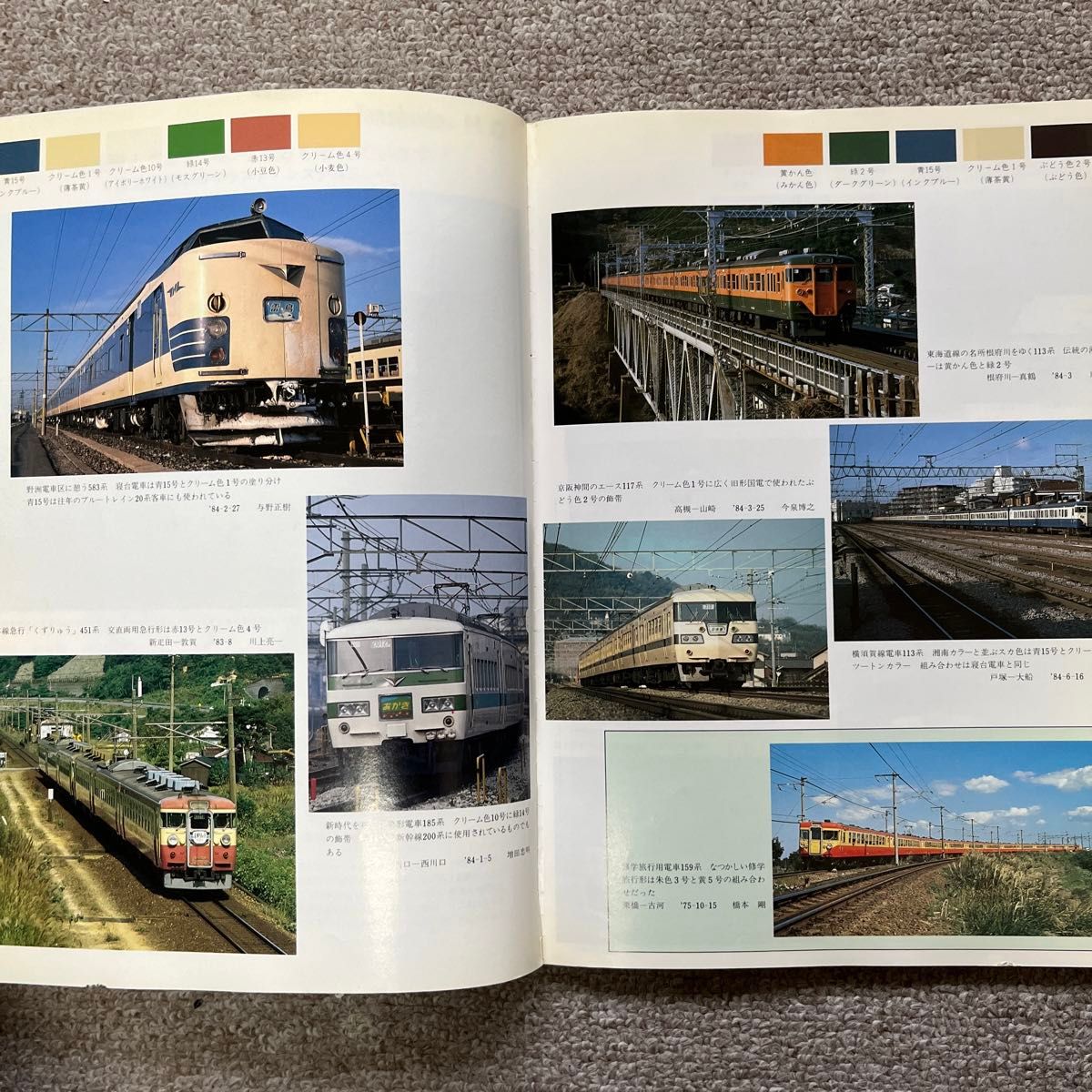 鉄道ピクトリアル　No.435,437　1984年 8,10月号　国電80年
