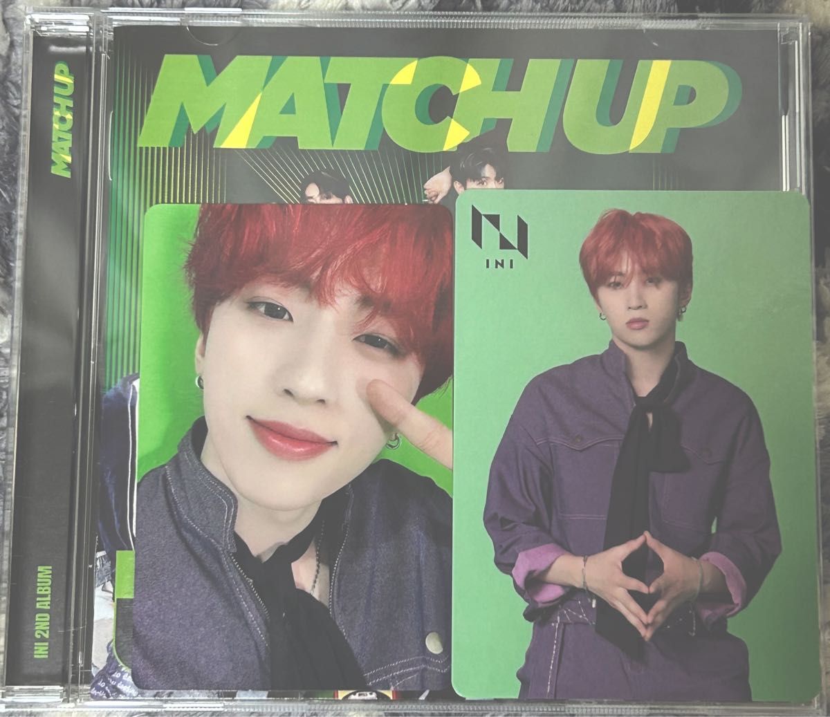 INI MATCH UP GREEN 許豊凡