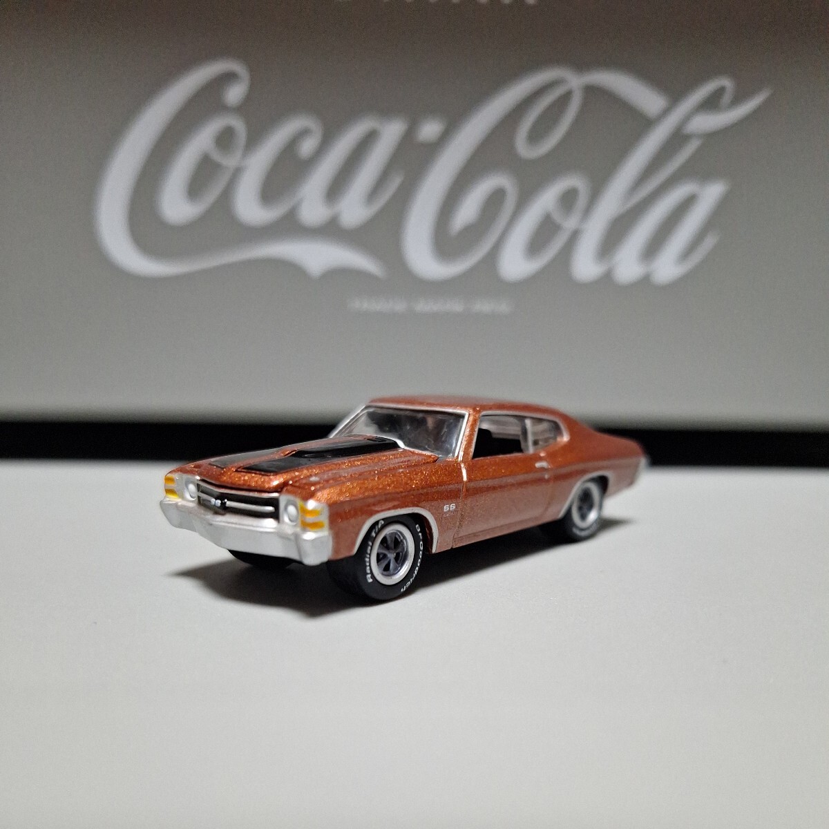 ジョニーライトニング 1/64 chevy シェベル アメ車 ワイルドスピード pontiac greenlight ミニカー シボレー 旧車 ジープ chevelleの画像1