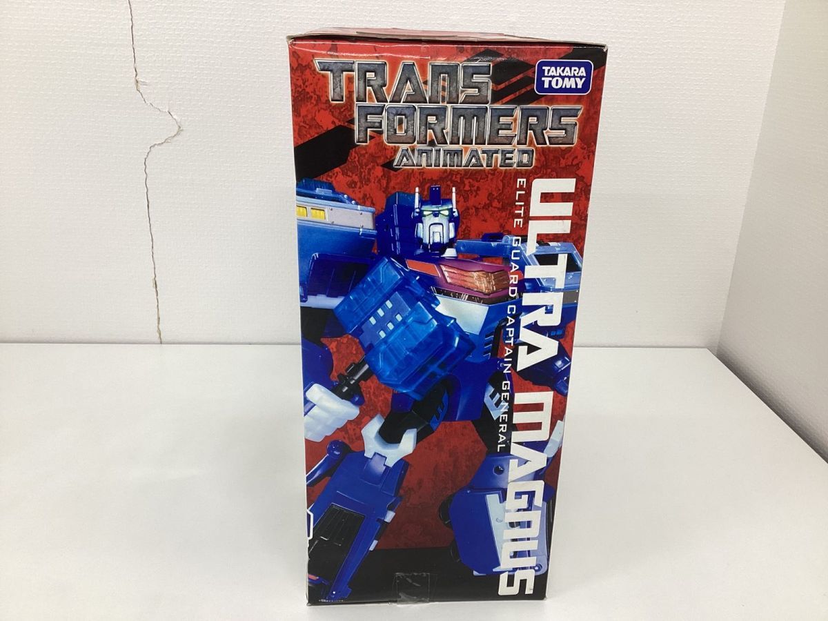 【現状】 タカラトミー TRANSFORMERS ANIMATED ELITE CAPTAIN GENERAL ULTRA MAGNUS エリートガード司令官 ウルトラマグナス 箱難あり_画像2