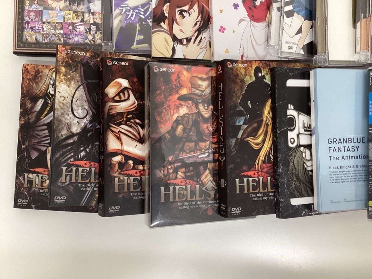 【同梱不可/現状】アニメ・映画 他 Blu-ray DVD まとめ売り フェアリーテイル 三者三葉 HELLSING 他_画像4