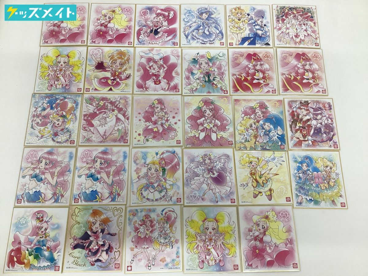 【現状】 プリキュア グッズ 劇場版 来場者特典 他 色紙ART まとめ売り 箔押し有り キュアマカロン＆キュアショコラ キュアグレース 他_画像1