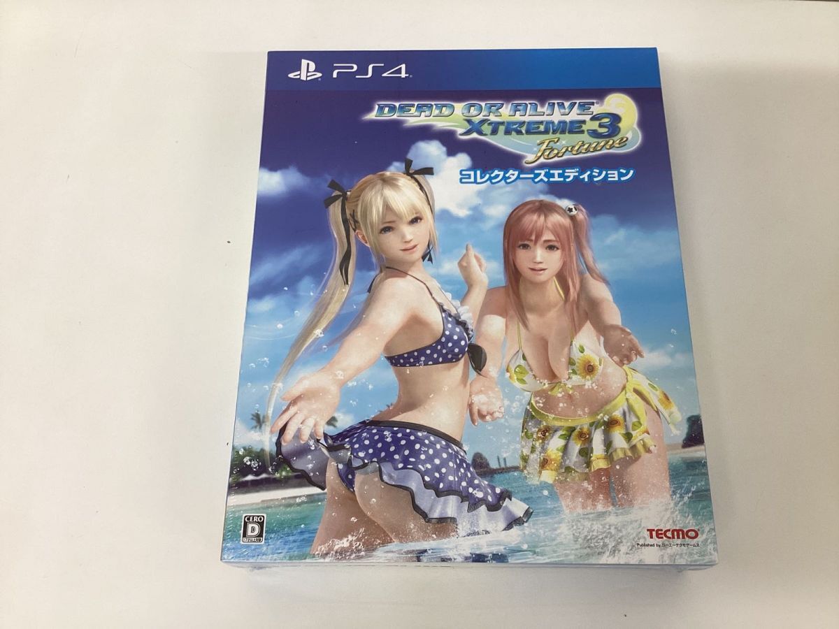 [ unopened ]PS4 game soft DEAD OR ALIVE Xtreme 3 Fortune limitation version Sofmap privilege Marie * rose B2 tapestry attaching / DOA