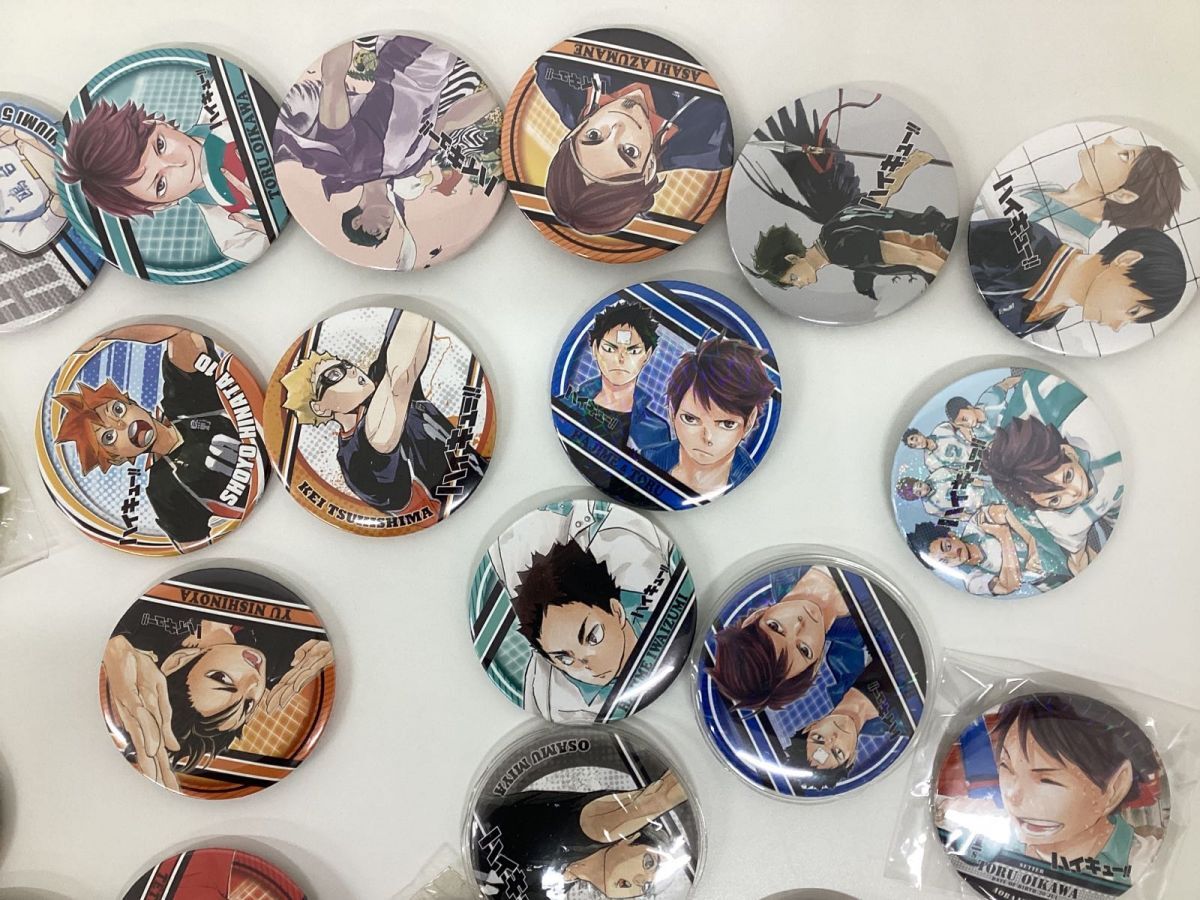 [ present condition ] Haikyu!!!! goods collection can badge other set sale . river .. mountain . male . nail grinding black tail iron . Yamaguchi . other 