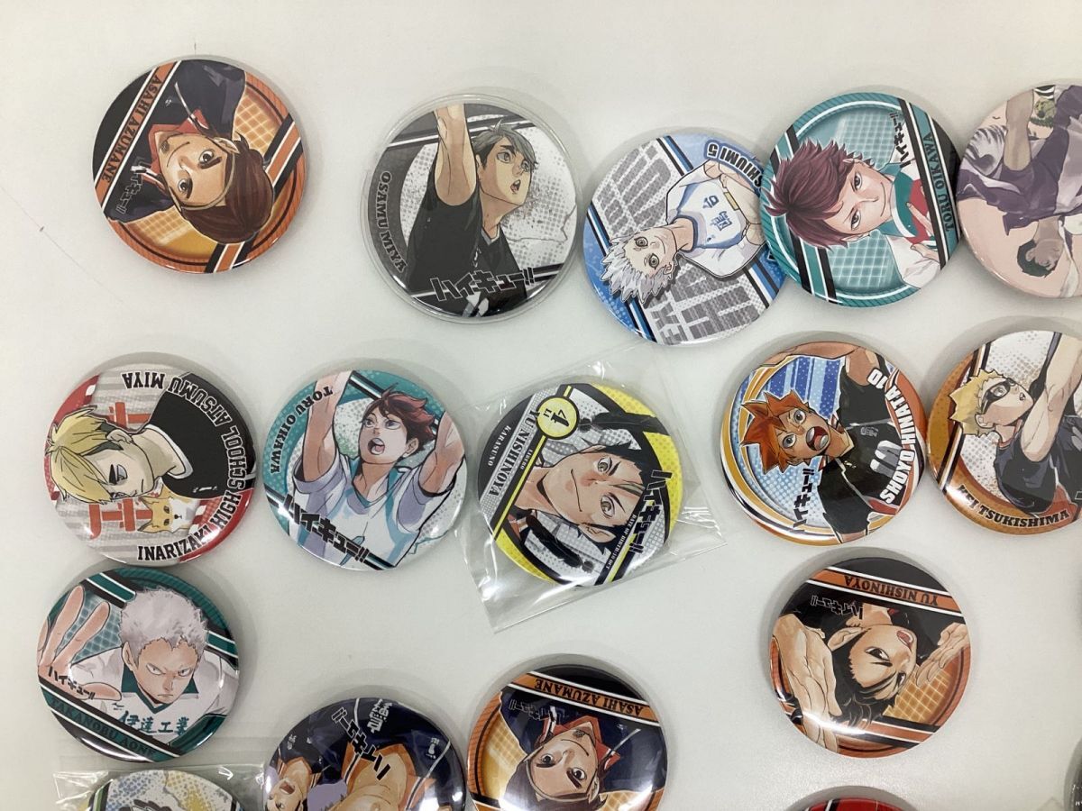 [ present condition ] Haikyu!!!! goods collection can badge other set sale . river .. mountain . male . nail grinding black tail iron . Yamaguchi . other 