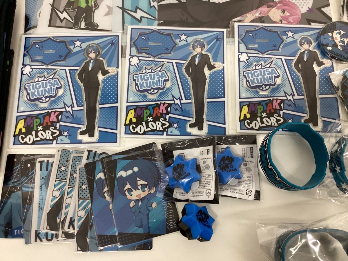 現状】歌い手 AMPTAK×COLORS グッズ まとめ売り ちぐさくん多め 現状】歌い手 AMPTAK×COLORS グッズ まとめ売り ちぐさくん多め