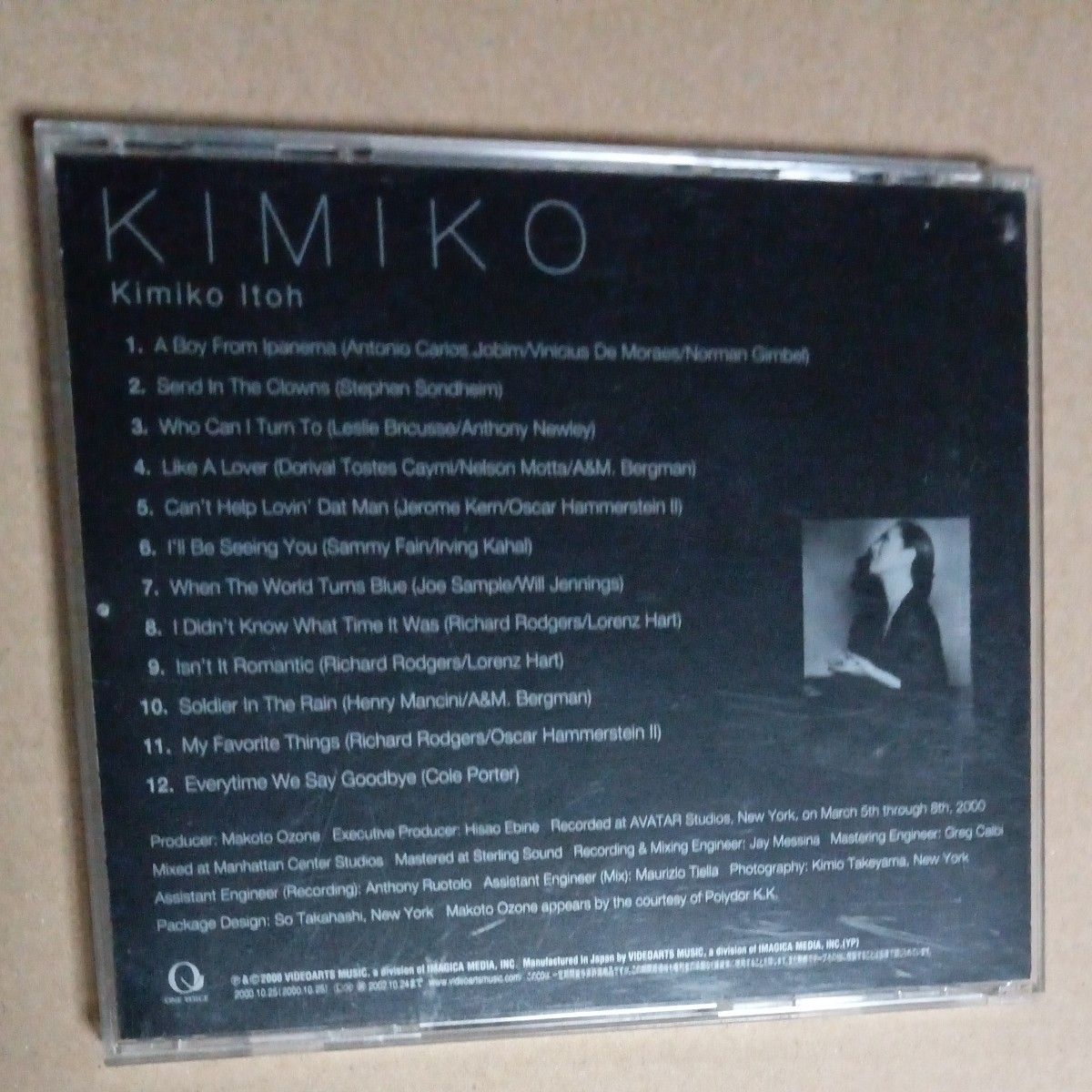 CD 【ジャズ】KIMIKO  /Kimiko   Itoh   2000年 【試聴済み】