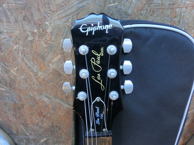 希少 美品★Epiphone Custom Shop Limited Edition Les paul 100 Gold Top エレキギター★エピフォン ゴールドトップの画像7