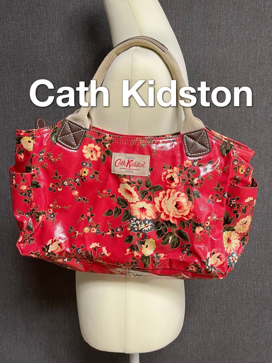 キャスキッドソン　 Cath Kidston 花柄 バッグ  ハンドバッグ　美品