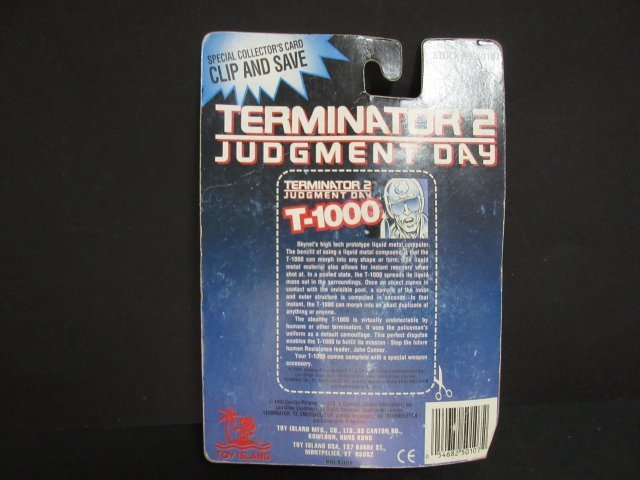 XB059^TOY ISLAND / Terminator 2 / Judgment tei/ end каркас / T-1000 / фигурка / полная высота 9.5cm / итого 2 пункт / нераспечатанный 