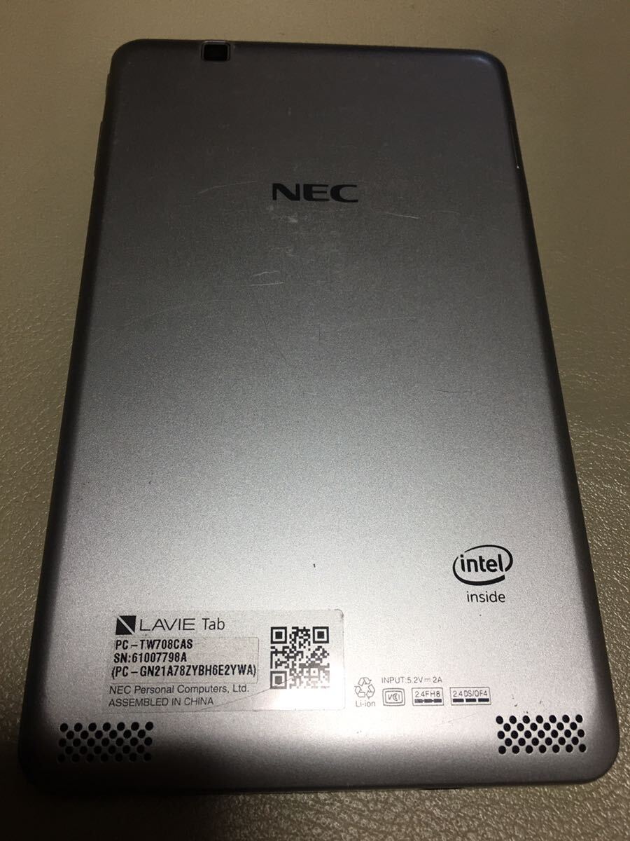 NEC PC-TW708CAS PC(Windows10）64gb 現状品_画像5