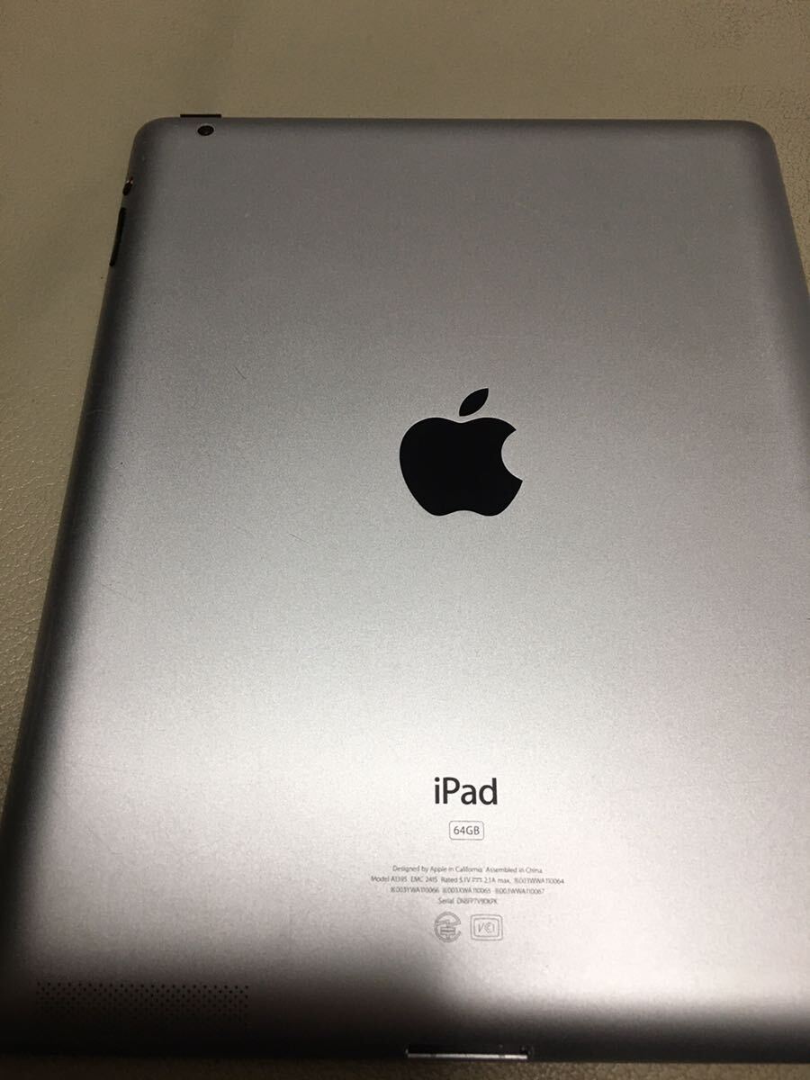 Apple iPad 2 A1395 64GB 現状品の画像4