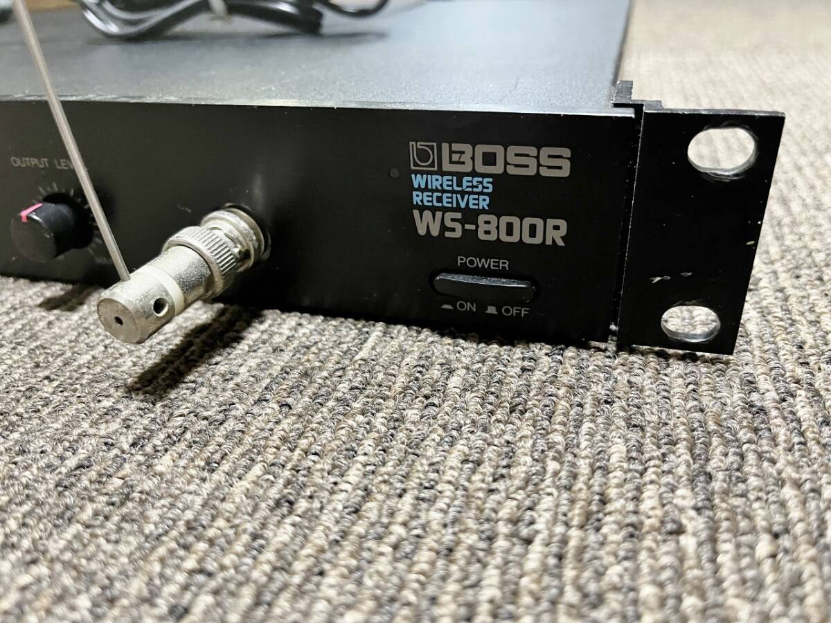 ◆ ボス BOSS ギター用ワイヤレスレシーバー WS-800R 現状品_画像4