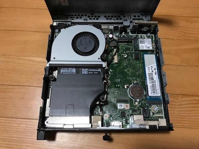 【美品】HP EliteDesk 800 g4 DM / i7-8700T / 8gb / 256gb / win11 / KB・マウス・カメラ付き _画像5