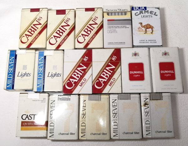 ★タバコのサンプル 16個 自販機用 1990年代？★の画像1