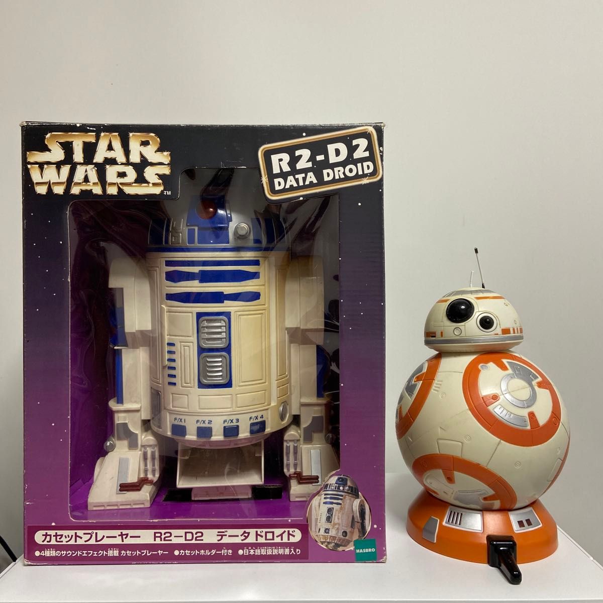 スターウォーズ　R2D2 カセットプレーヤー　BB8 ラジコン　中古